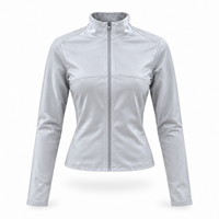 Gris con blanco, cremallera