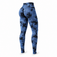 Tie-dye azul claro/negro