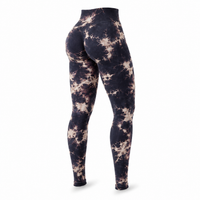 Tie-dye negro/beige