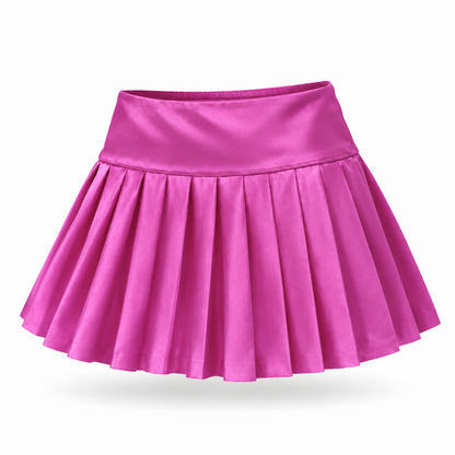 Falda deportiva importada - Plisada lila