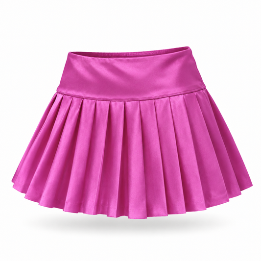 Falda deportiva importada - Plisada lila