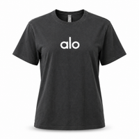 Alo Yoga Negra logo alo