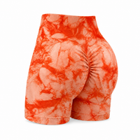 Tie-dye naranja