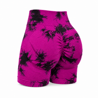 Tie-dye fucsia/negro