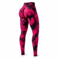 Tie-dye fucsia/negro